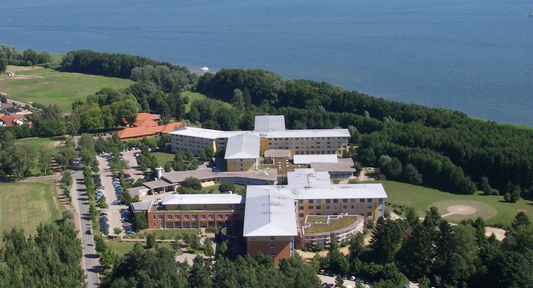 Luftaufnahme Krankenhaus Plau am See