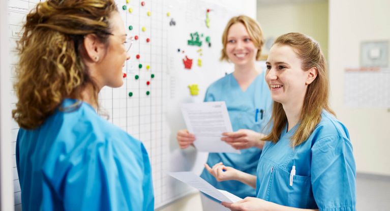 Teambesprechung Therapeuten