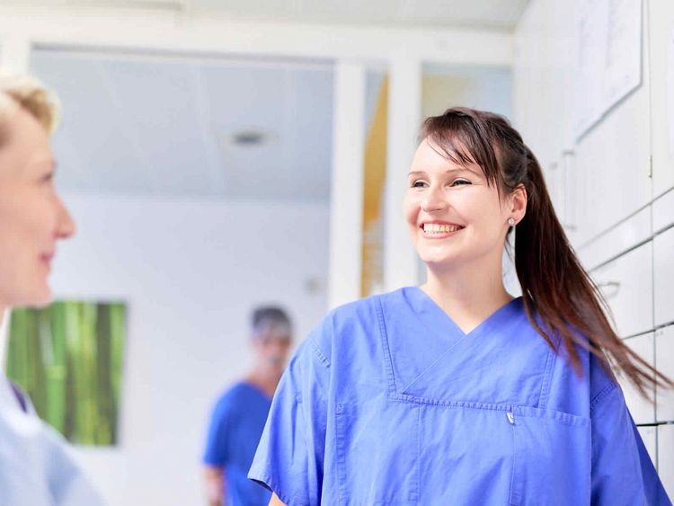 Pflegekräfte bei MEDICLIN