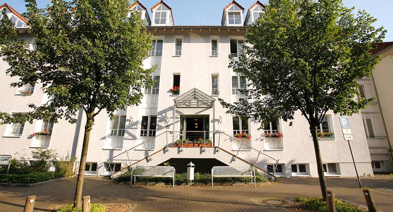 Eingang Seniorenresidenz Am Rosengarten