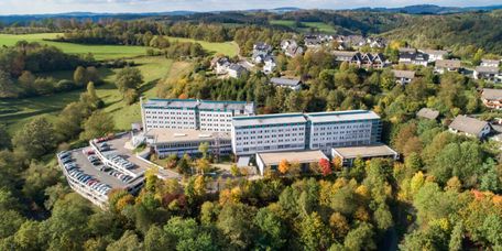 Luftaufnahme Klinik Reichshof
